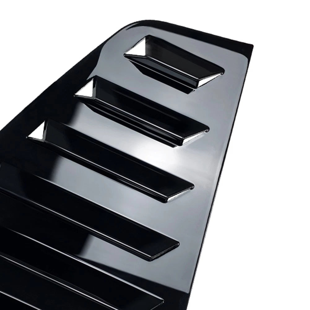 Rear Window Side Vent Shutter Louver Cover Trim For VW Golf MK7 MK7.5 2014-2019