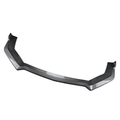 Front Bumper Lip Spoiler Splitter Fit For Ford Mustang 2018-2023 Carbon Look