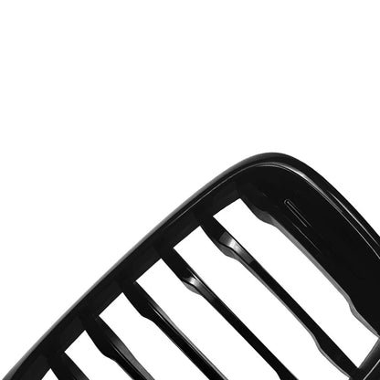 Glossy Black Front Kidney Middle Grille Grill For BMW X3 G01 X4 G02 2018-2021