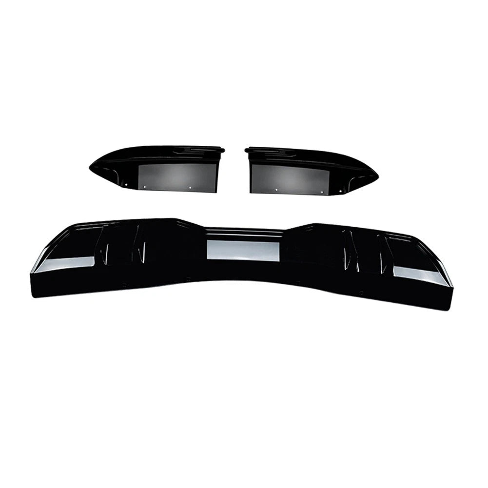 Rear Bumper Splitter Lip Side Spoiler Kit For BMW X5 G05 M Sport 2019-24