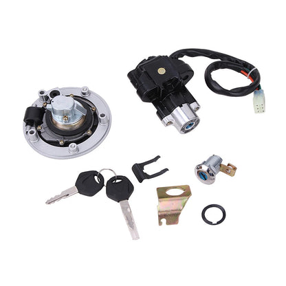 Ignition Switch Gas Cap cover Seat Lock Key Set For Suzuki GSXR600 750 2004-2015