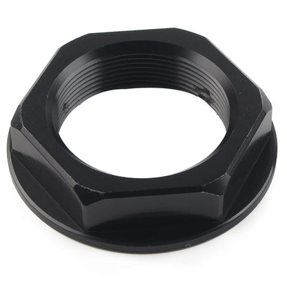 Triple Tree Stem Yoke Center Hole Nut for Universal Motorcycle Aluminum Black US