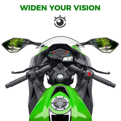 Motorcycle Rear View Mirrors For Kawasaki Ninja 400 EX400 2018 2019 2020 2021