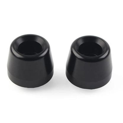 Handlebar Grips Bar End Slider Cap Fit YAMAHA YZFR1 YZF-R1 2015-2023 2016 Black