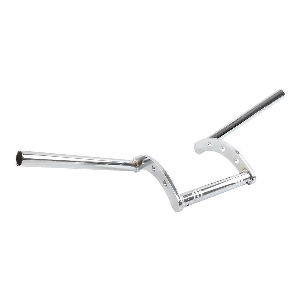 1" Handlebars Z Bar Drag Bars Chrome For Harley For Honda For Chopper Cruiser