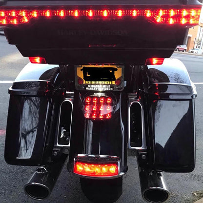 LED Tail Light Brake For Harley Touring Sporster XL Road King Dyna Glide Softail