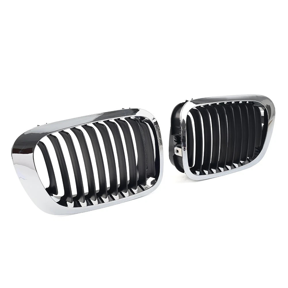 Front Bumper Kidney Grille For BMW 3 Series E46 2-Door Coupe Cabriolet 1999-2002