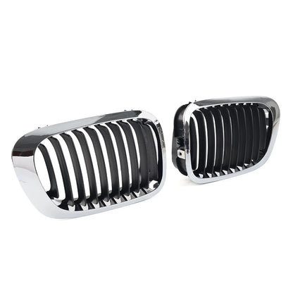 Front Bumper Kidney Grille For BMW 3 Series E46 2-Door Coupe Cabriolet 1999-2002