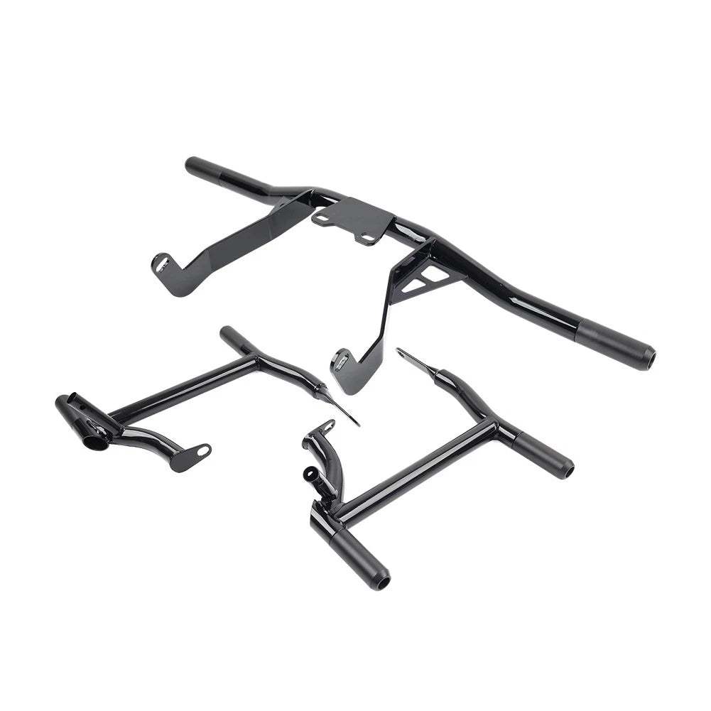 Saddlebag Rail Front Engine Guard Crash Bar For Harley Road Street Glide 2014-24