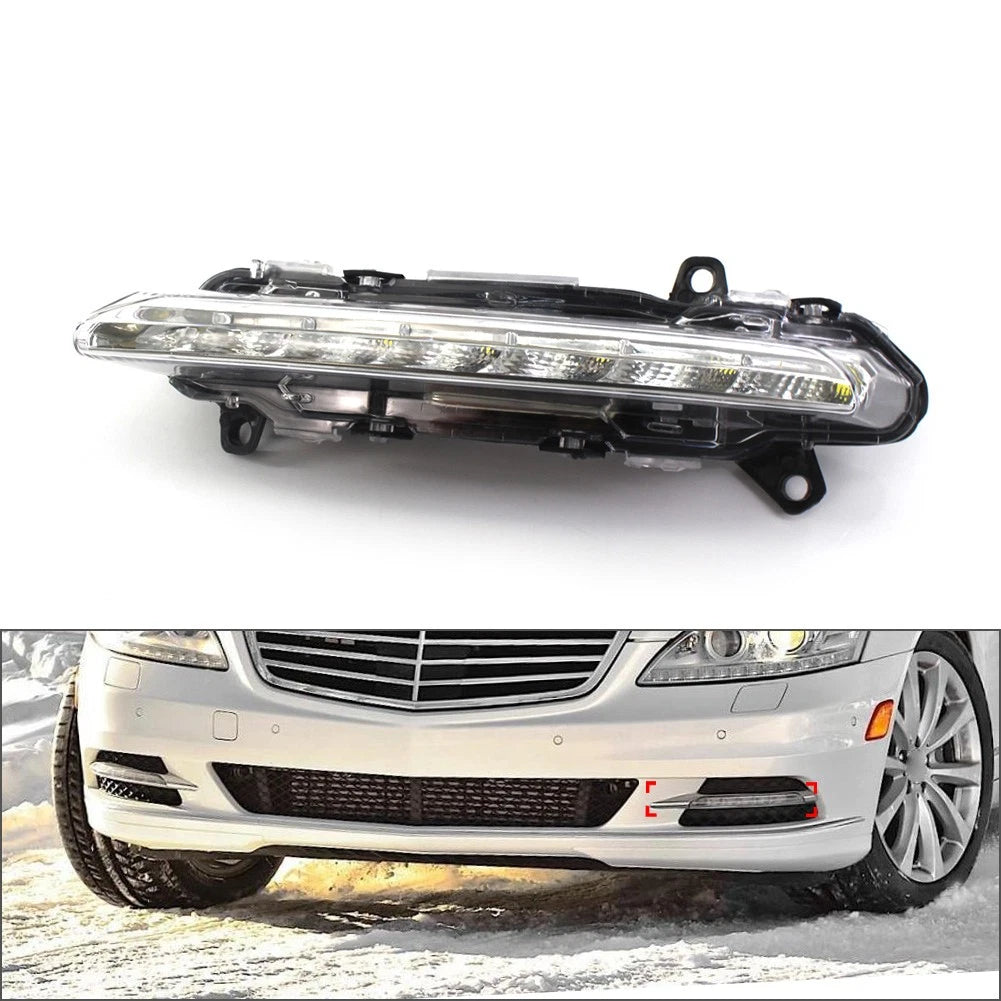 1x Left Daytime Running For Benz S Class W221 S350 S400 S450 S550 C250 C300