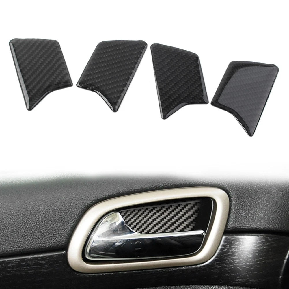 4 Pcs Interior Door Handle Bowl Panel Cover Trim For Jeep Grand Cherokee 2011-20
