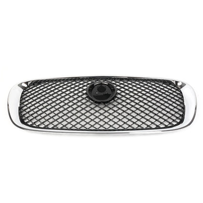 Front Bumper Grille Grill Fit for Jaguar X250 XF XFR XFRS 2008-2011 Chrome Black