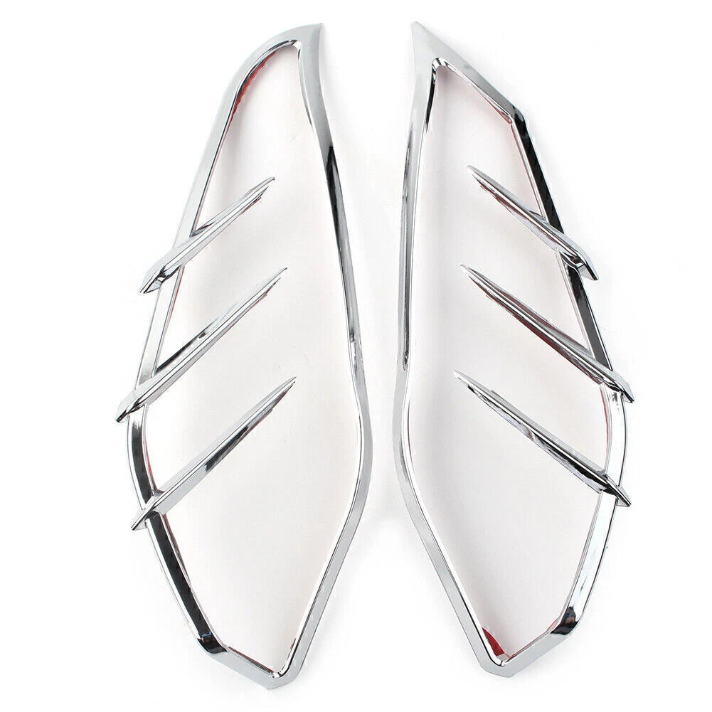 Mid-Frame Air Deflector Trim For Harley Electra Tri Glide FLHTC FLHTCUTG Chrome