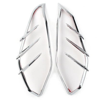 Mid-Frame Air Deflector Trim For Harley Electra Tri Glide FLHTC FLHTCUTG Chrome
