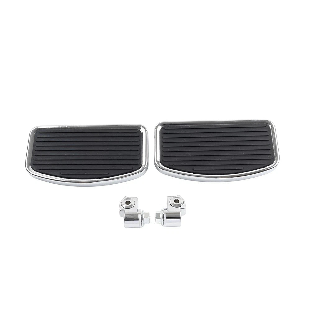 2xAluminum Rider Footboard Front Footpegs Fit Indian Scouts Sixty Bobber 2015-24