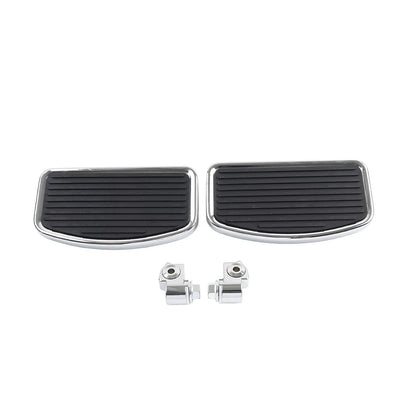 2xAluminum Rider Footboard Front Footpegs Fit Indian Scouts Sixty Bobber 2015-24