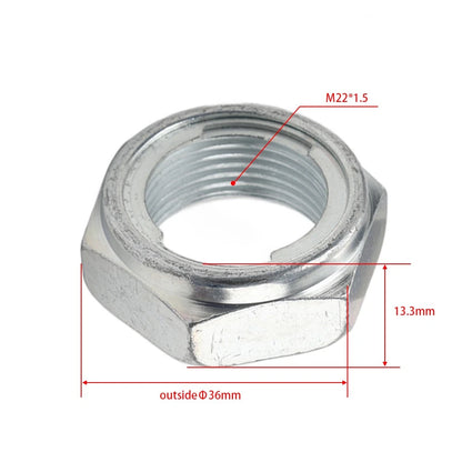 Rear Axle Shaft Lock Nut M22xP1.5 For Honda CRF250R CRF250X CRF450R CRF450X