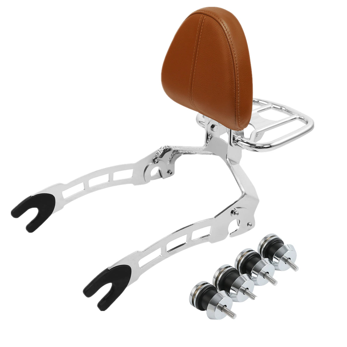 Passenger Sissy Bar & Backrest & Mouting Spools For Indian 19-20 Scout Sixty ABS