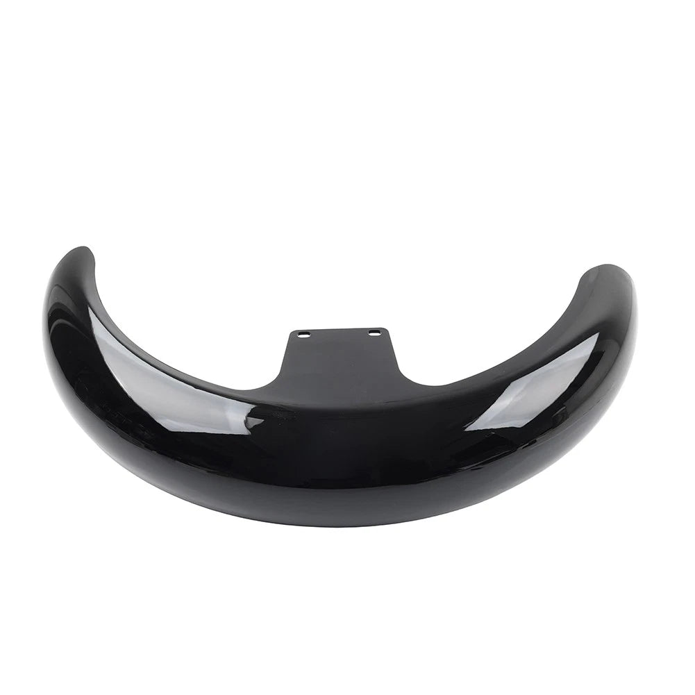 19" Wheel Wrap Black Front Mudguard ABS For Harley Touring Road Street Glide