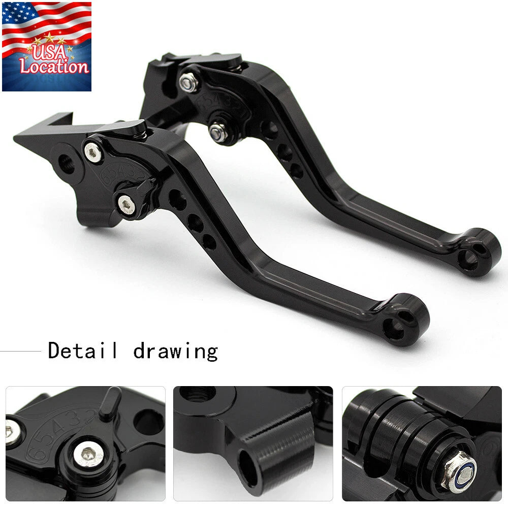 For Honda CBR1000RR/FIREBLADE 2004-2007 CNC Brake Clutch Levers Handle Grips US