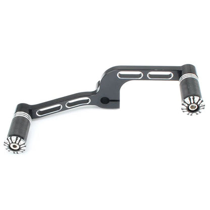 1x Gear Shifter Lever Shift Pegs Toe Heel Kit for Harley XL883 1200 Mid-Controls