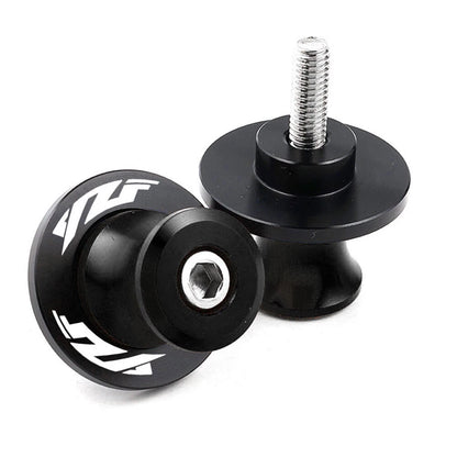 Swingarm Spools Slider Stand Screws M6 For Yamaha YZF R1 R3 R6  Motorcycle Black