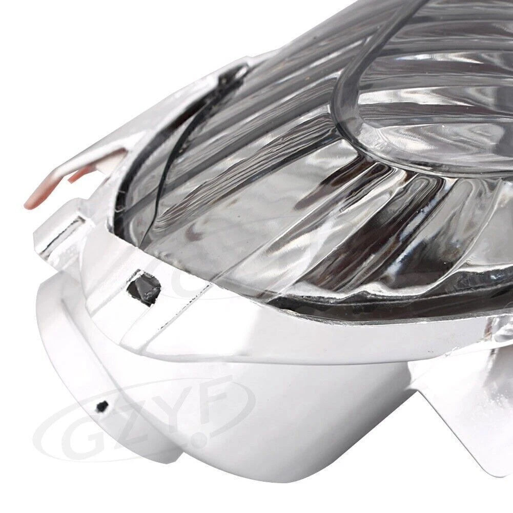 Front Turn Signal Smoke Lens Cover For Suzuki Hayabusa GSXR1300 2008-10 Pair USA