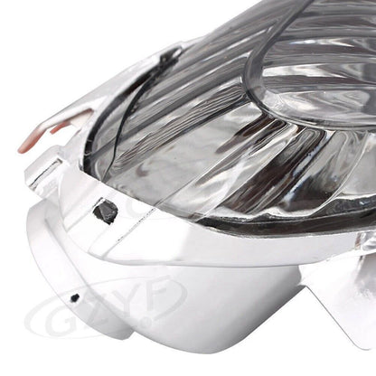 Front Turn Signal Smoke Lens Cover For Suzuki Hayabusa GSXR1300 2008-10 Pair USA