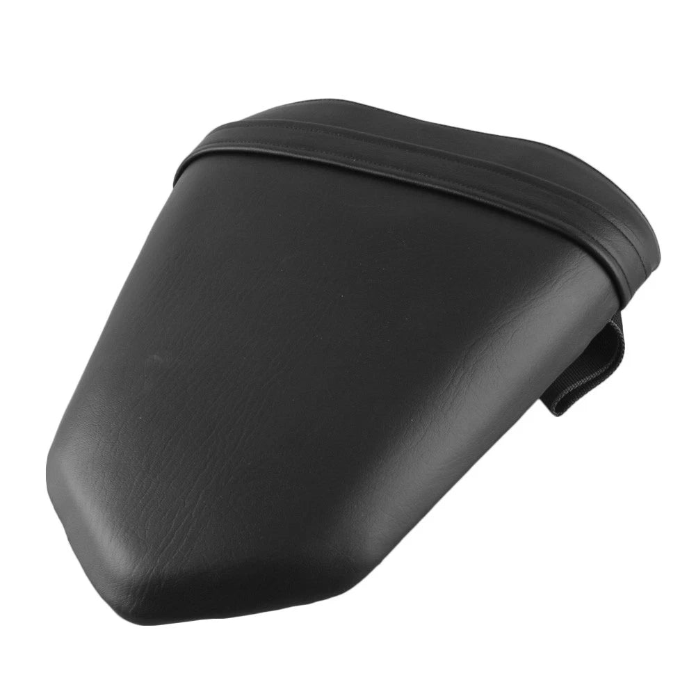 1× Racing Bike Rear Pillion Seat Cushion Cover Black For Yamaha YZF-R1 2007-2008