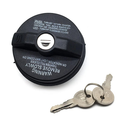 Screw Thread Locking Gas Fuel Cap W/2 KEY Fit Chrysler Jeep Dodge 2001-2016 2015