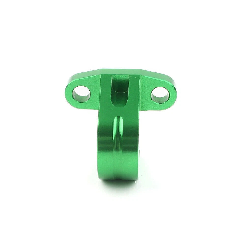 1x Motorcycle CNC Rear Brake Line Hose Snap Green Clamp for Kawasaki KX250F 450F