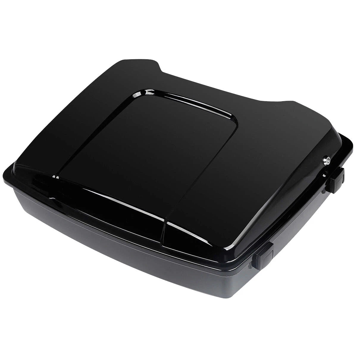 Razor Trunk Backrest Rack & Plate Fit For Harley Touring Glide 97-08