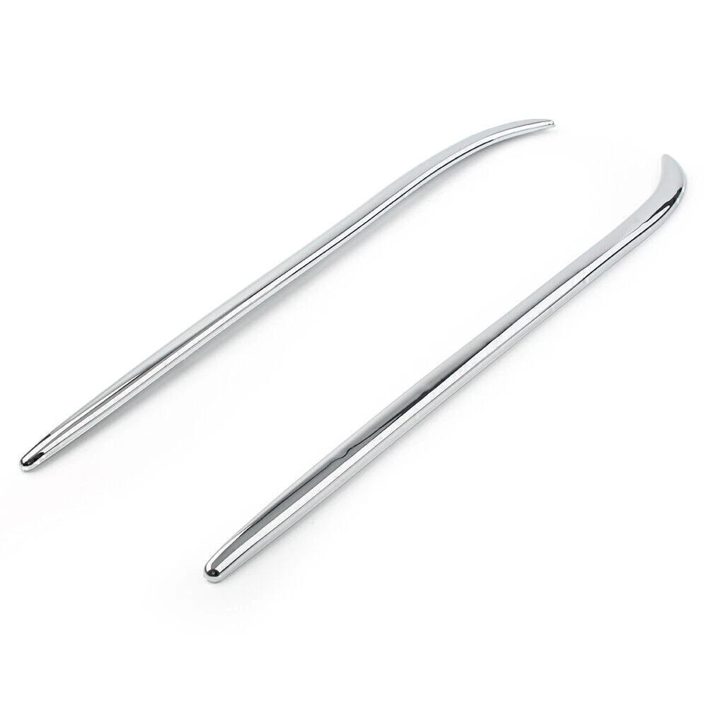 Motorcycle Chrome Fairing Eyebrow Trim For Honda Goldwing GL1800 2001-2011  US