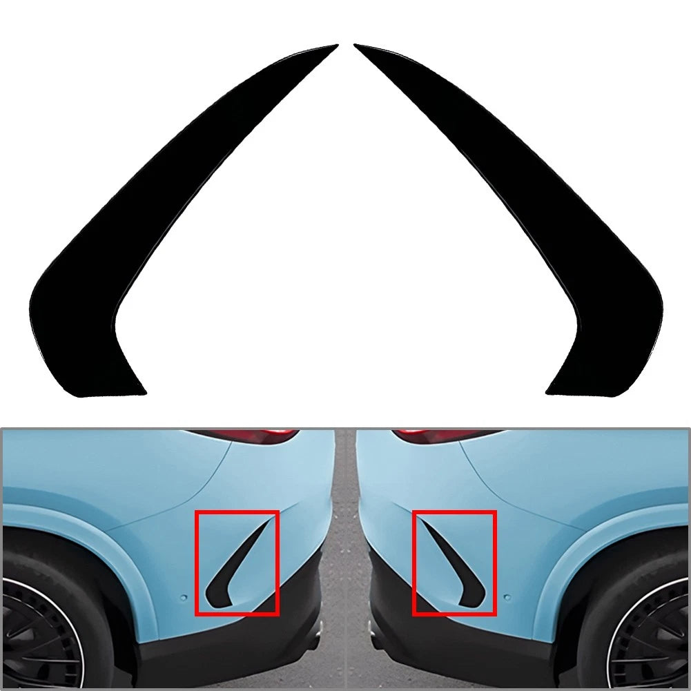 Rear Bumper Side Air Vent Spoiler For Mercedes Benz GLC Class Coupe C254 2023+