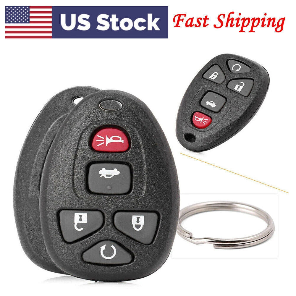 2x Remote Key Keyless 5 Btns Fit Malibu Cobalt G5 LaCrosse 22733524 KOBGT04A USA