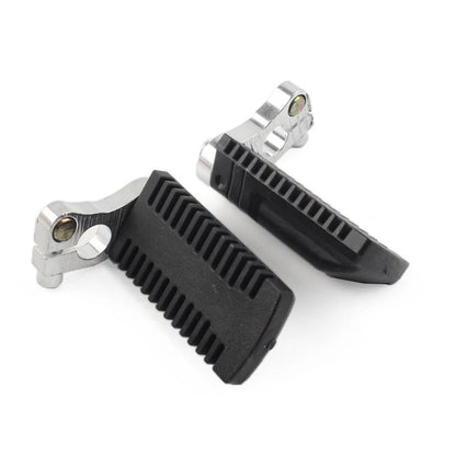 Footrest Pegs Pedal w/Clamp Fit 43cc 47cc 49cc Pocket Dirt Bike Mini Scooter ATV