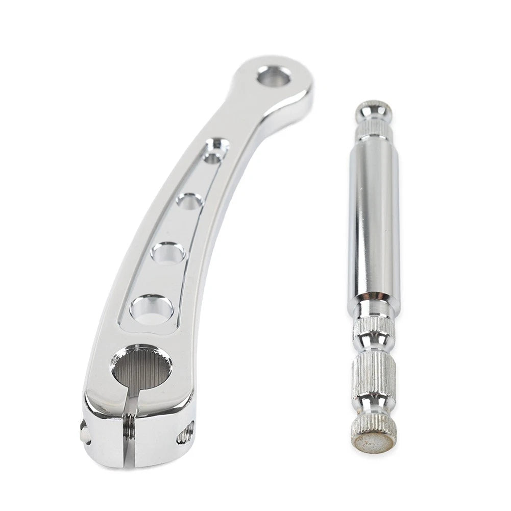 Chrome Inner Shift Lever Shaft Kit for Harley Road King Electra Street 1984-2016