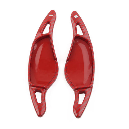Steering Wheel Paddle Shifter Extension Red For BMW 3/5/6/7/8 Series X3 X4 X5