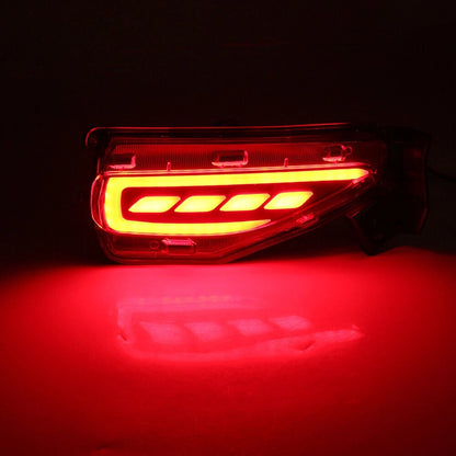 LED Rear Bumper Lamps Brake Tail Light Fog Lamp Fit Toyota Fortuner 2015-2017