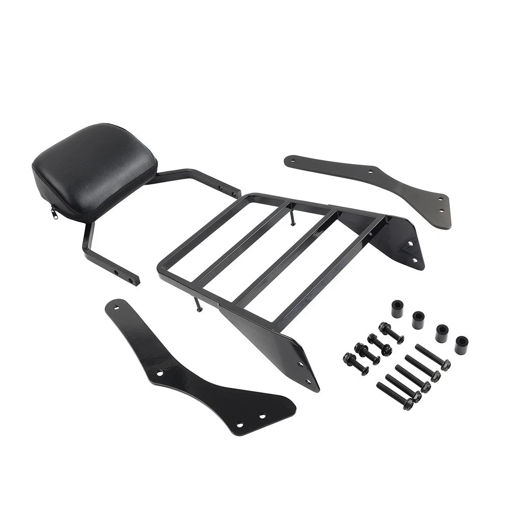 Sissy Bar Passenger Backrest W/Luggage Rack For Harley Nightster RH975 2022+