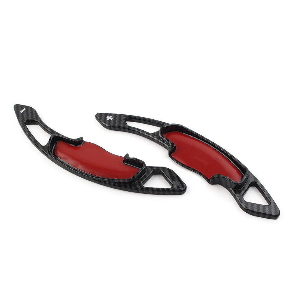 2x Steering Wheel Paddle Shifter Extension Carbon For Honda Accord Civic CR-V US