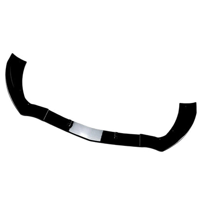 Black Front Bumper Splitter Spoiler Lip For Mercedes Benz CLA Class C117 2013-15