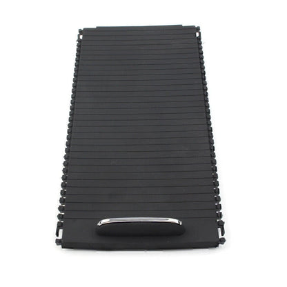 For Mercedes Benz W204 W212 Center Console Cup Holder Panel Roller Cover Black