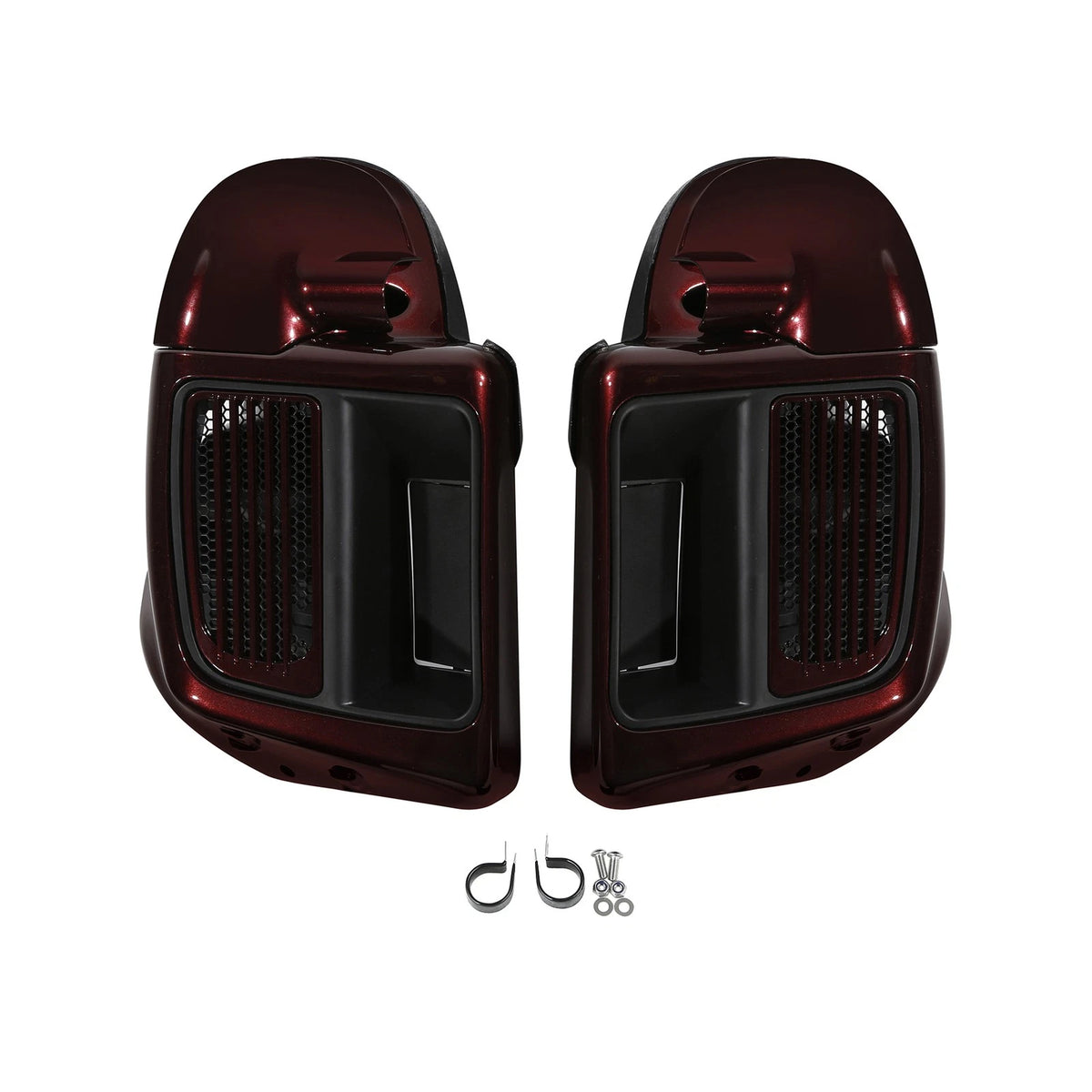 Lower Vented Fairing Water-cooled For Harley Street Glide 2014-24 Twisted Cherry