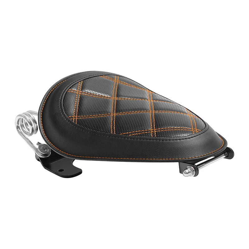 Driver Seat & Spring Bracket Pad Fit For Harley Dyna Street Bob Wide Glide 07-17