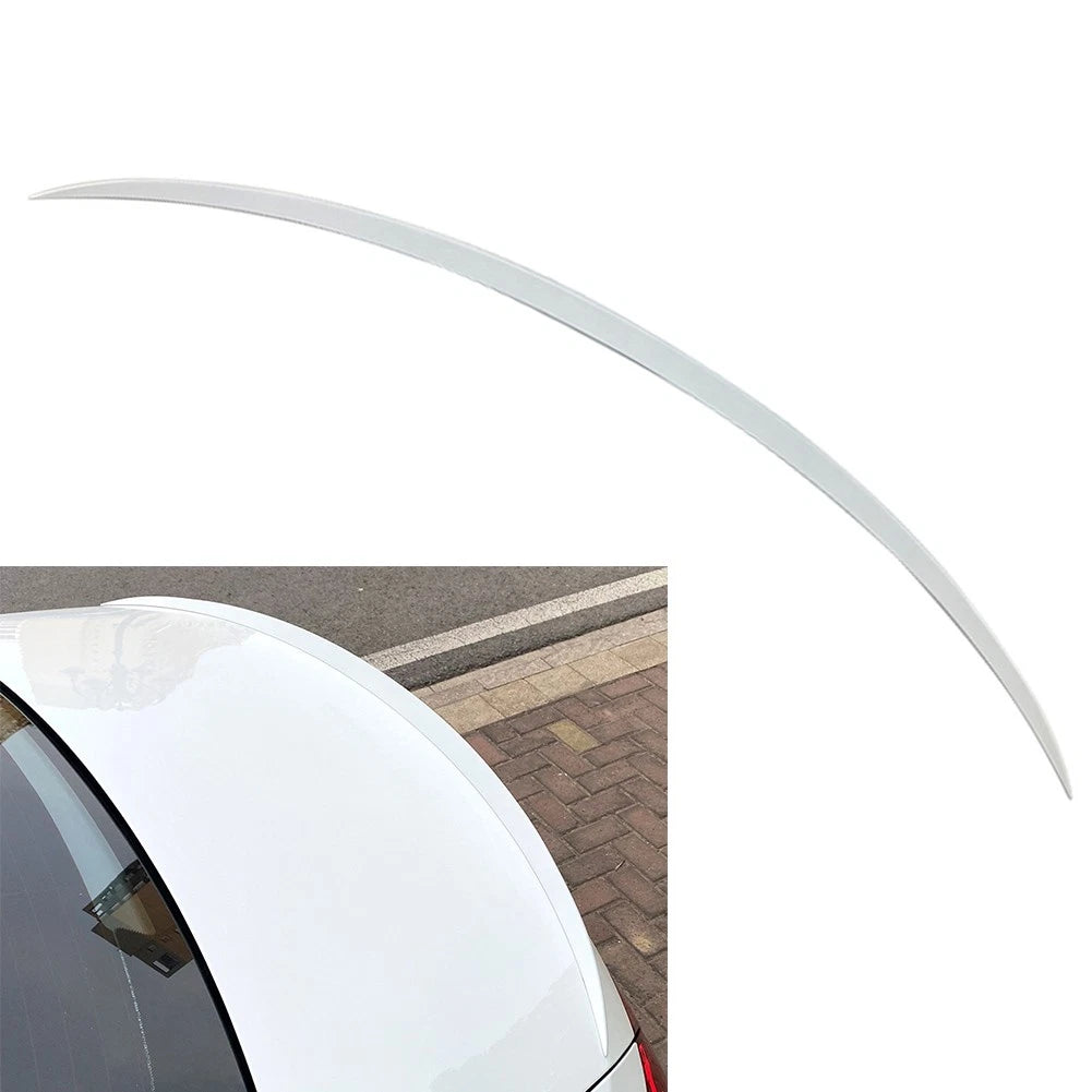 Rear Trunk Spoiler Lip Wing For Benz C-Class W206 C200 C300  21+ White