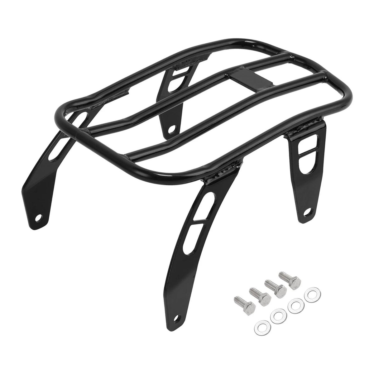 Black Rear Solo Luggage Rack Fit For Indian Scout Bobber Twenty 2018-2024 2023