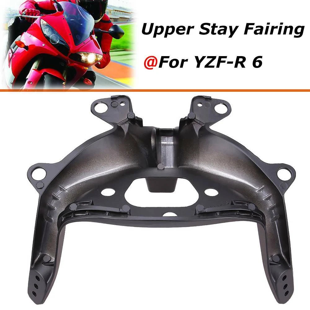 Black Upper Stay Cowing Fairing Bracket For Yamaha YZF-R6 2003 2004 2005 YZF R6S