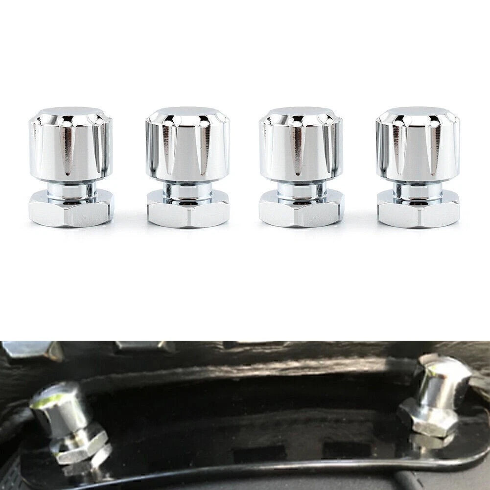 Fit Harley Road King Road Glide Softai Fat Boy Solo Mounting Nuts Bolts Chrome
