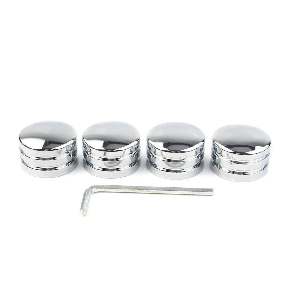 Head Bolt Covers Chrome Fit Harley Sportster XL883 Twin Cam Big Twin 1340 Evo ab